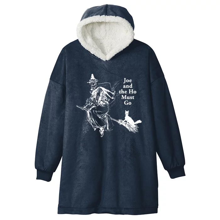 Joe And The Ho Halloween Tee Hooded Wearable Blanket