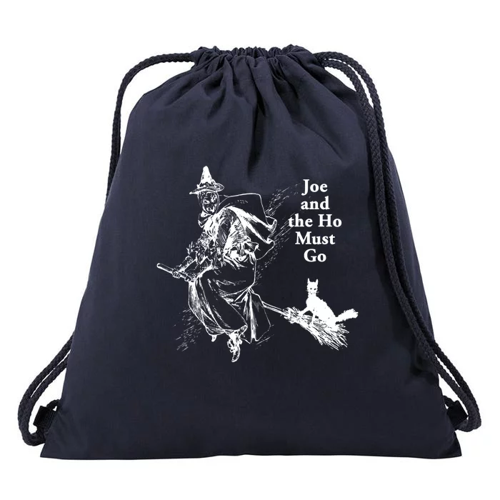 Joe And The Ho Halloween Tee Drawstring Bag