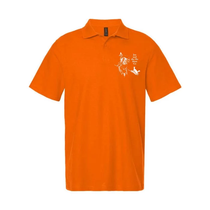 Joe And The Ho Halloween Tee Softstyle Adult Sport Polo