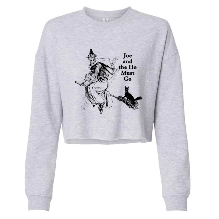 Joe And The Ho Halloween Tee Cropped Pullover Crew