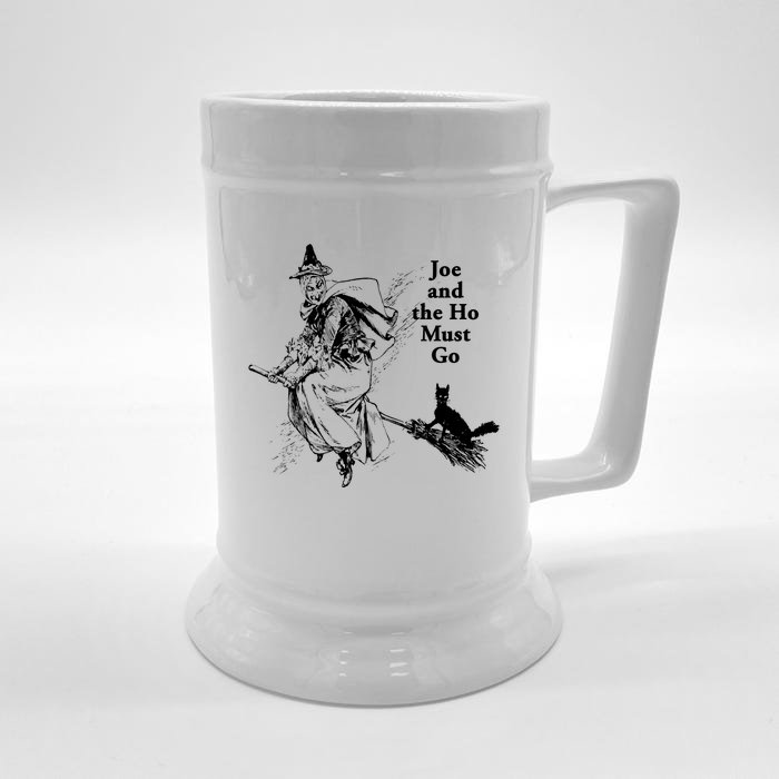 Joe And The Ho Halloween Tee Front & Back Beer Stein