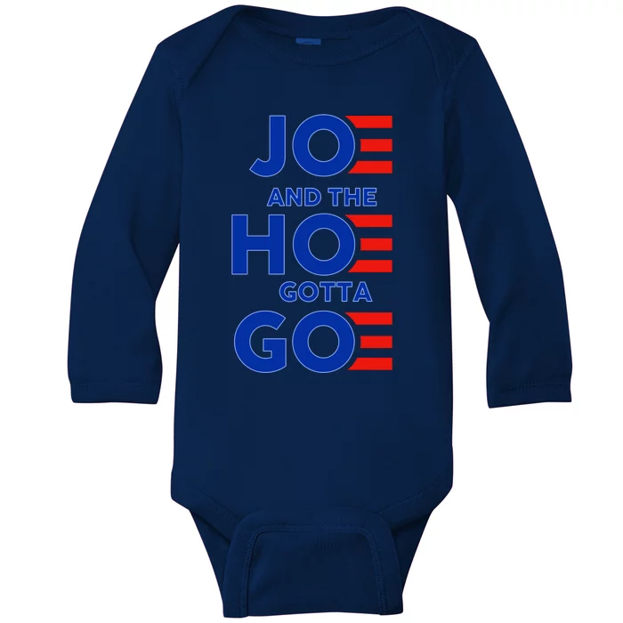 Joe And The Hoe Gotta Go Baby Long Sleeve Bodysuit