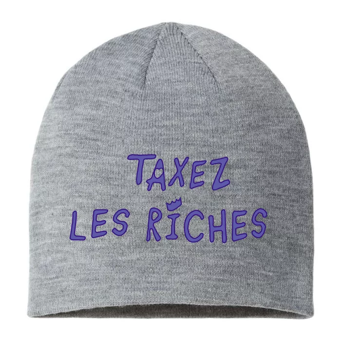 Jeanmichel Aphatie Taxez Les Riches 8 1/2in Sustainable Knit Beanie