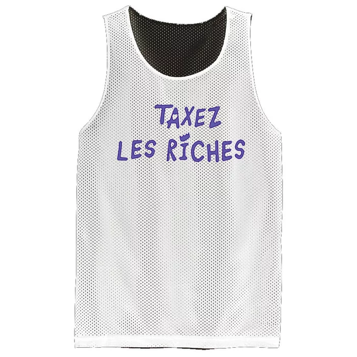 Jeanmichel Aphatie Taxez Les Riches Mesh Reversible Basketball Jersey Tank