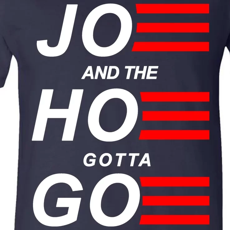 Joe And The Hoe Gotta Go V-Neck T-Shirt