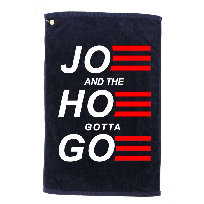 Joe And The Hoe Gotta Go Platinum Collection Golf Towel