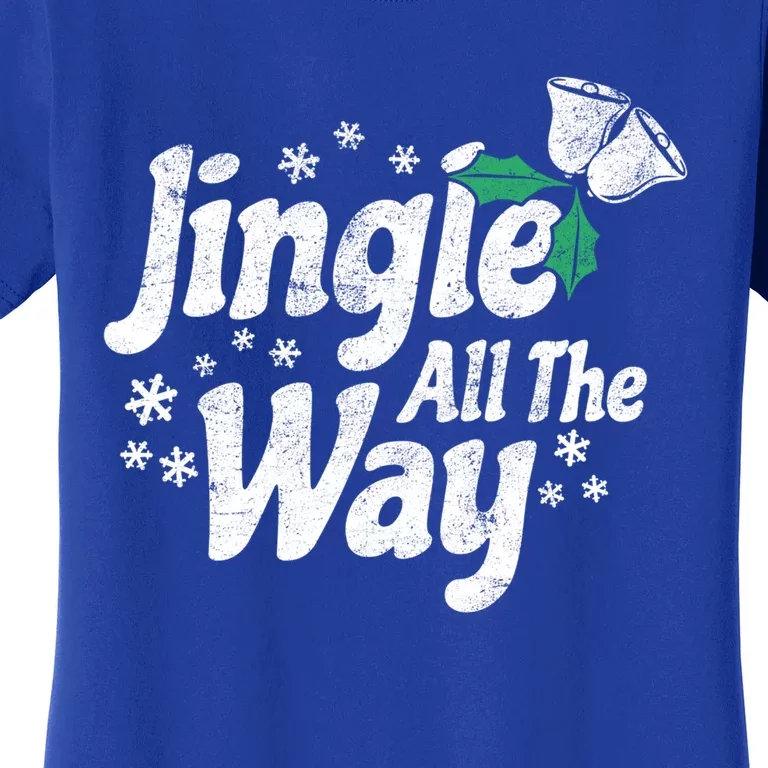 Jingle All The Way Bells Christmas Gift Women's T-Shirt