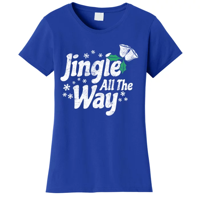 Jingle All The Way Bells Christmas Gift Women's T-Shirt