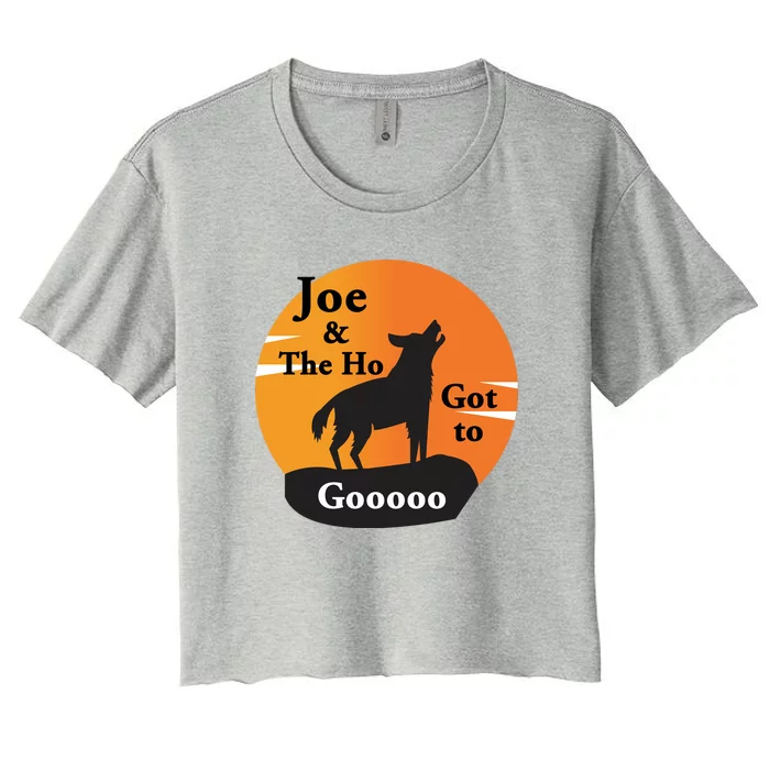 Joe And The Ho Hot To Gooooo Women's Crop Top Tee