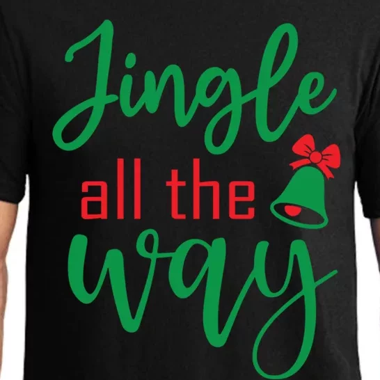 Jingle All The Way Christmas Ugly Funny Xmas Gift Pajama Set