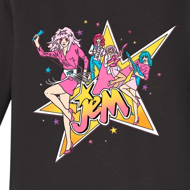 Jem And The Holograms Lover Baby Long Sleeve Bodysuit