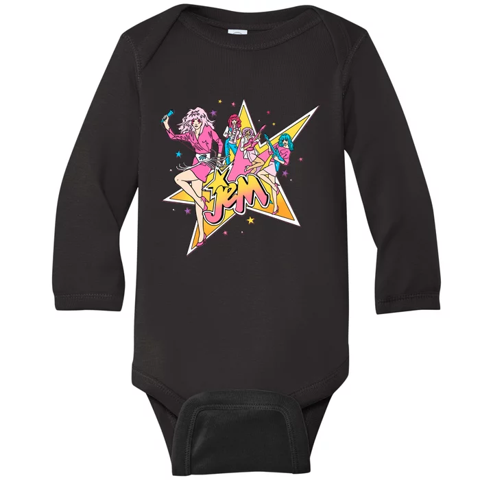 Jem And The Holograms Lover Baby Long Sleeve Bodysuit