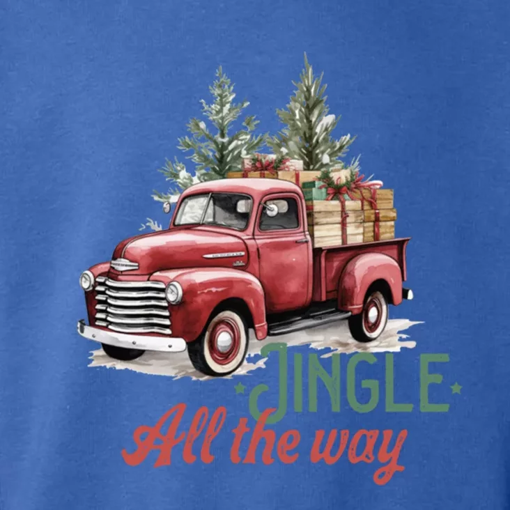 Jingle All The Way Funny Gift Toddler Hoodie