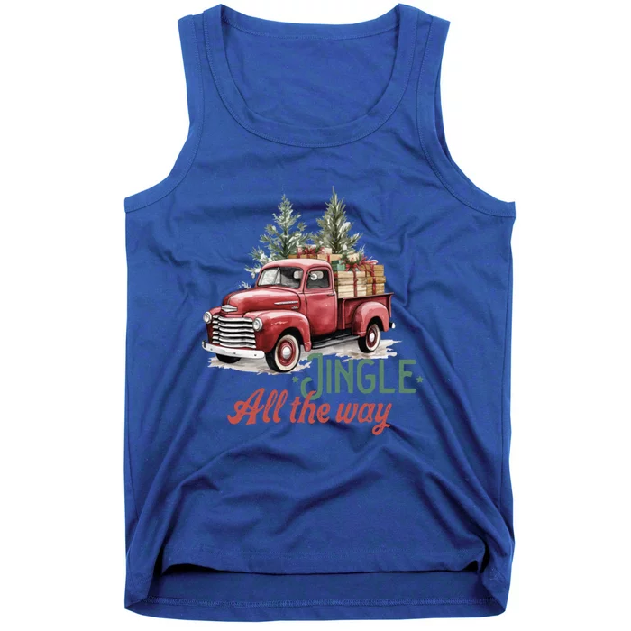 Jingle All The Way Funny Gift Tank Top