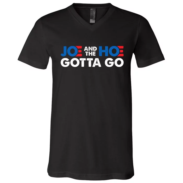 Joe And The Ho Gotta Go V-Neck T-Shirt