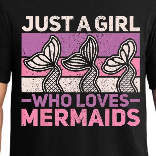 Just A Who Loves Mermaids Mermaid Birthday Party Outfit Pajama Set