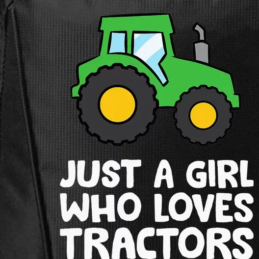 Just a  Who Loves Tractors City Backpack