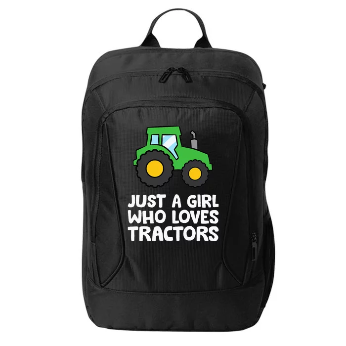 Just a  Who Loves Tractors City Backpack