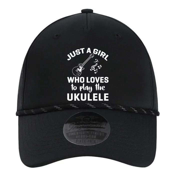 Just A Who Loves To Play The Ukulele Players Funny Gift Performance The Dyno Cap