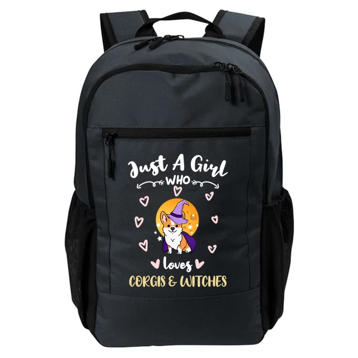 Just A Who Loves Corgis And Witches Cute Gift Daily Commute Backpack