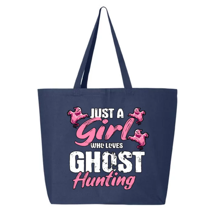 Just A Who Loves Ghost Hunting Gift Ghost Hunting Cool Gift 25L Jumbo Tote