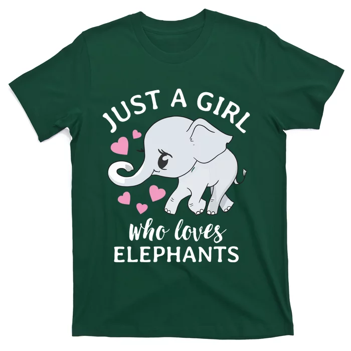 Just A Who Loves Elephants T-Shirt