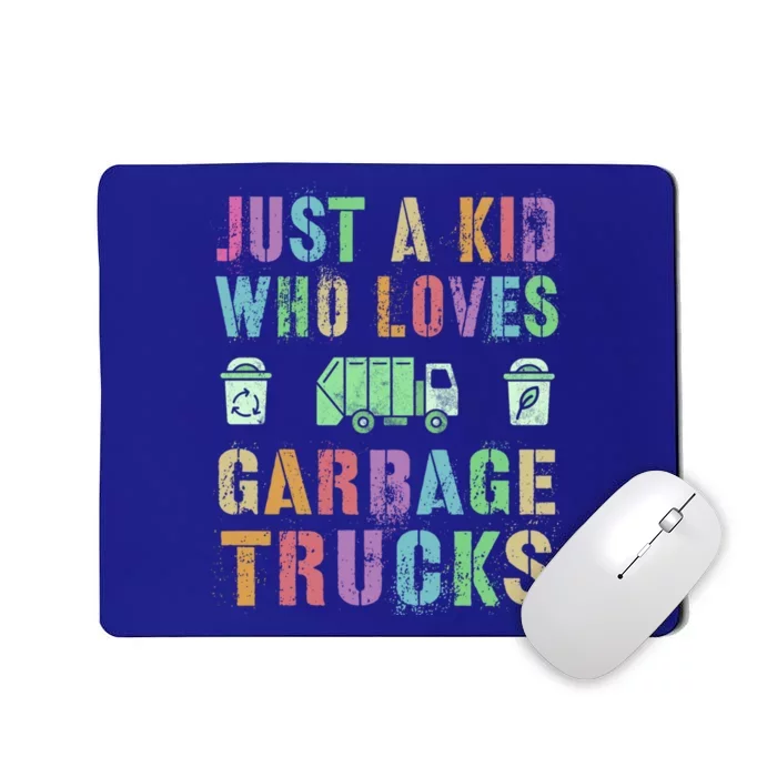 Just A Who Loves Garbage Trucks Save Planet Earth Day Meaningful Gift Mousepad