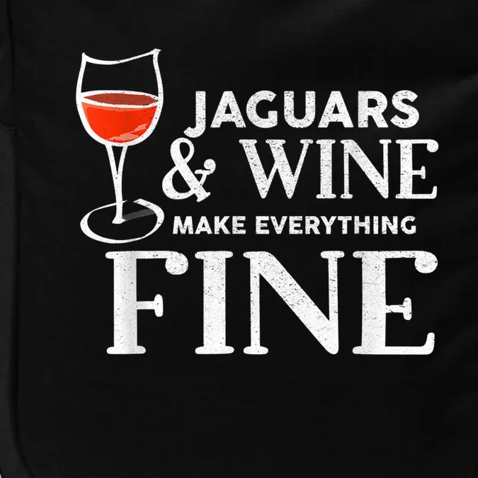 Jaguars And Wine Make Everything Fine Jaguar Impact Tech Backpack