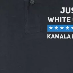 Just A White Guy For Kamala Harris 2024 President Election Softstyle Adult Sport Polo