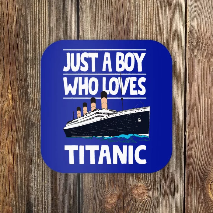 Just A Who Loves Titanic Voyage Ship Coaster