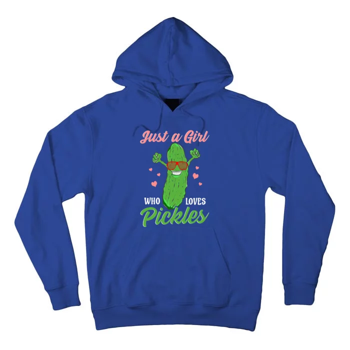 Just A Who Loves Pickles Pickle Costume Party Cool Gift Tall Hoodie