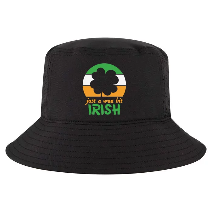 Just A Wee Bit Irish Cool Comfort Performance Bucket Hat