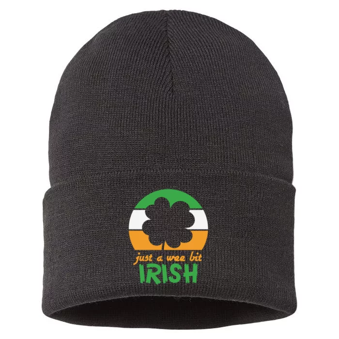 Just A Wee Bit Irish Sustainable Knit Beanie