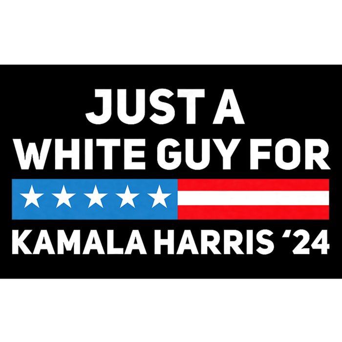 Just A White Guy For Kamala Harris 2024 President Election Bumper Sticker