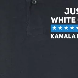 Just A White Guy For Kamala Harris 2024 President Election Softstyle Adult Sport Polo