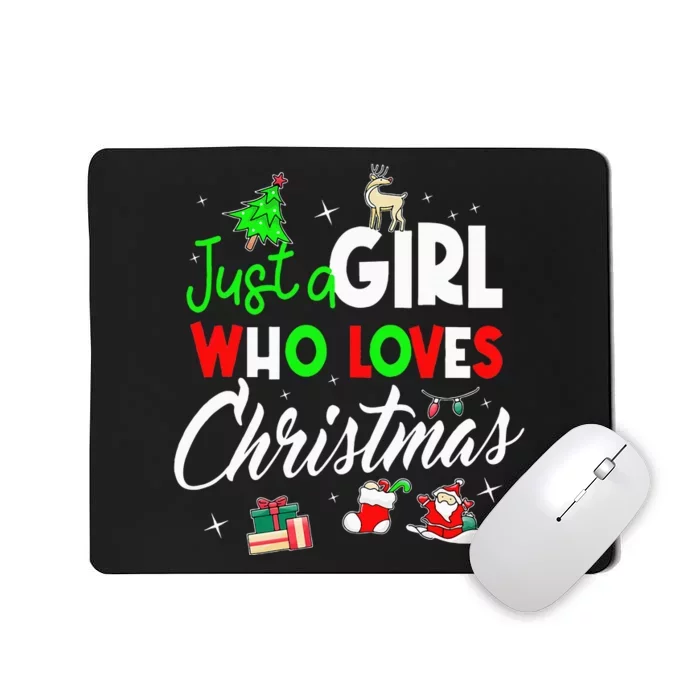 Just a who loves christmas Mousepad