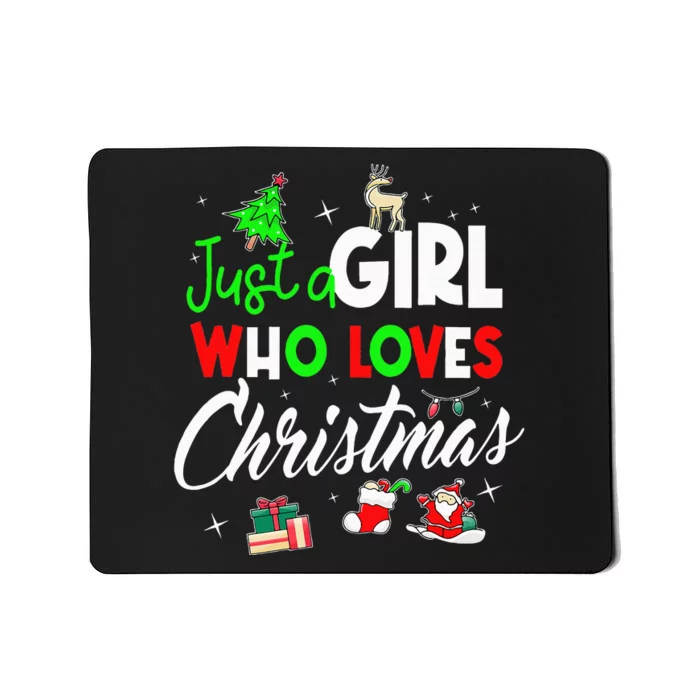 Just a who loves christmas Mousepad