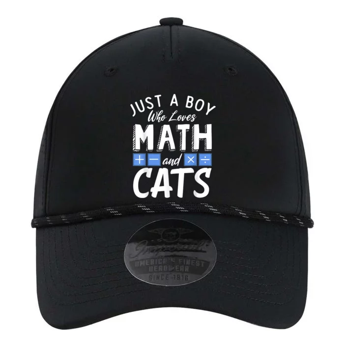 Just A Who Loves Math And Cats Funny Mathematics Performance The Dyno Cap