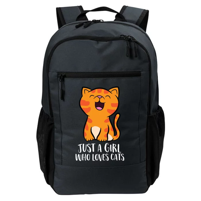 Just A Who Loves Cats Gift Daily Commute Backpack