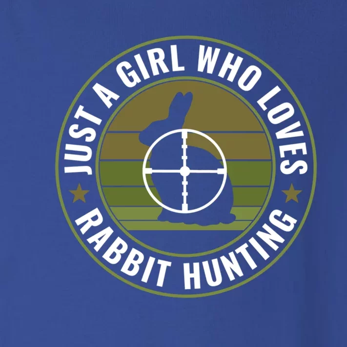 Just A Who Loves Rabbit Hunting Rabbit Hunter Cool Gift Toddler Long Sleeve Shirt