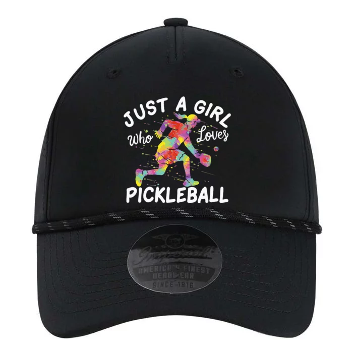 Just A Who Loves Pickleball Performance The Dyno Cap