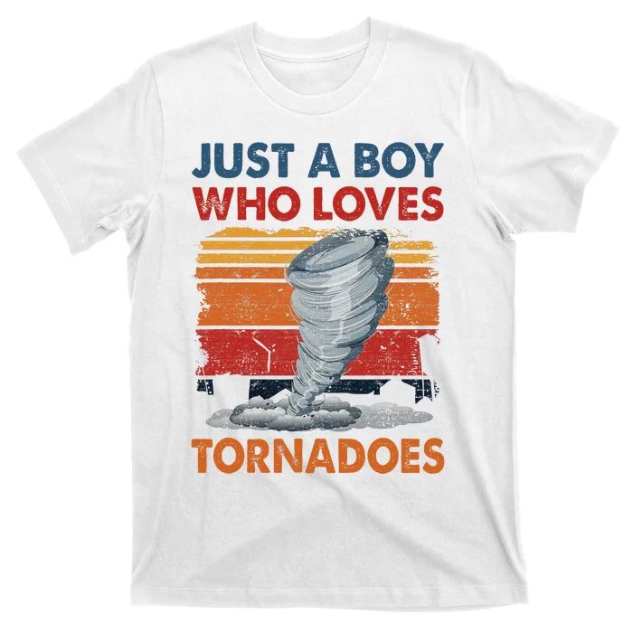 Just A Who Loves Tornado T-Shirt