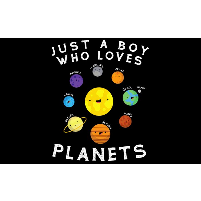 Just A Who Loves Planets Star Space Galaxy Science Lover Bumper Sticker