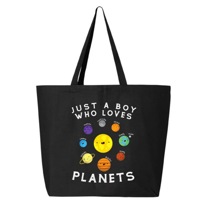 Just A Who Loves Planets Star Space Galaxy Science Lover 25L Jumbo Tote