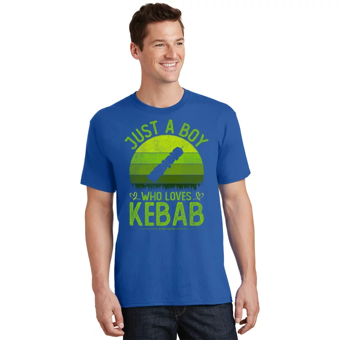 Just A Who Loves Kebab Vintage Kebab S Gift T-Shirt