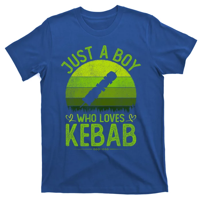 Just A Who Loves Kebab Vintage Kebab S Gift T-Shirt