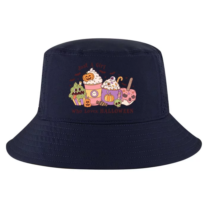 Just A Who Loves Halloween Cute Spooky Candy Gift Cool Comfort Performance Bucket Hat