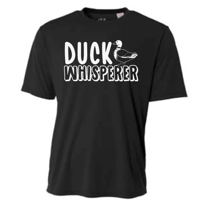 Just a  Who Loves Ducks Cute Duck Lover Owner Cooling Performance Crew T-Shirt