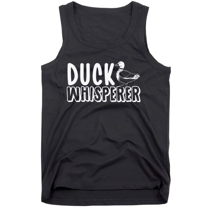 Just a  Who Loves Ducks Cute Duck Lover Owner Tank Top