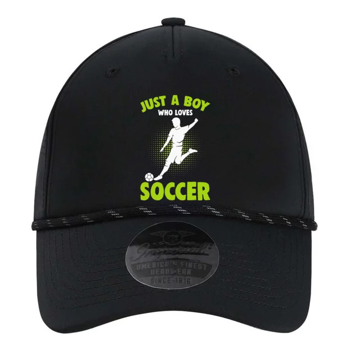 Just A  Who Loves Soccer Player Performance The Dyno Cap